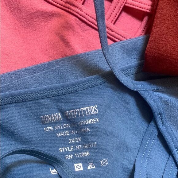 Zenana outfitters Camisole Top - Multicolor multi size lot of 14 never worn - Picture 2 of 9